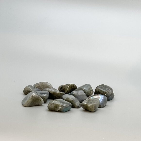 Labradorite Polished Stones or Tumbled Chips - Picture 2 of 8